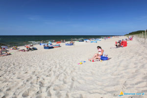 Dziwnów plaża nadmorska